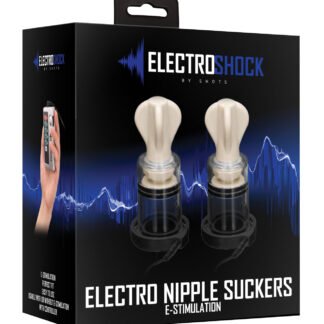 Shots Electroshock Nipple Suckers - Clear