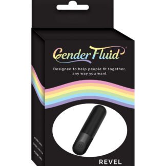 Gender Fluid Revel Power Bullet - Matte Black