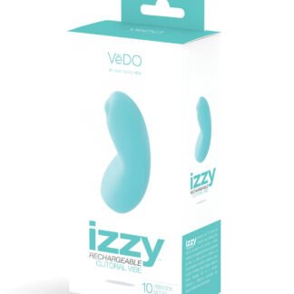 VeDO Izzy Rechargeable Clitoral Vibe - Turquoise