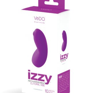 VeDO Izzy Rechargeable Clitoral Vibe - Violet Vixen