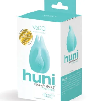 VeDO Huni Rechargeable Layon Vibe - Tease Me Turquoise