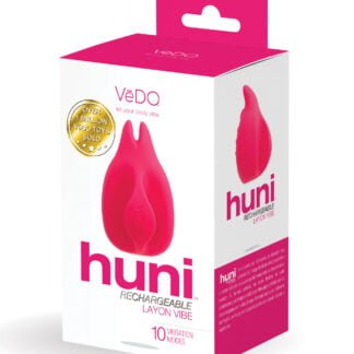 VeDO Huni Rechargeable Finger Vibe - Foxy Pink
