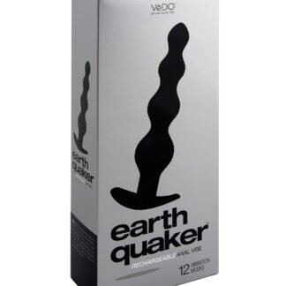 VeDO Earth Quaker Anal Vibe - Just Black
