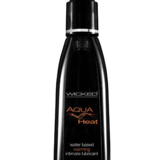 Wicked Sensual Care Aqua Heat Warming Water Based Lubricant - 4 oz