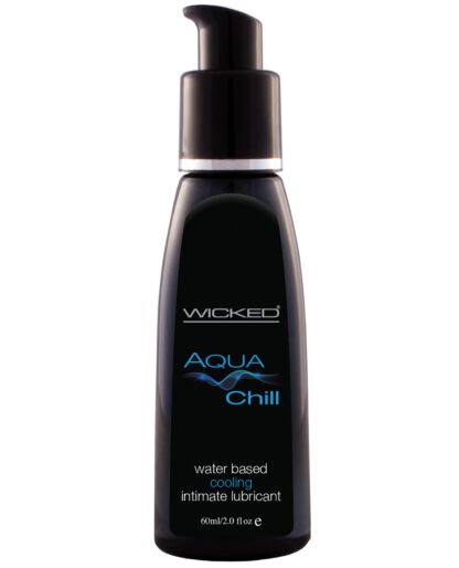 Wicked Sensual Care Aqua Chill Water Based Cooling Lubricant - 2 oz