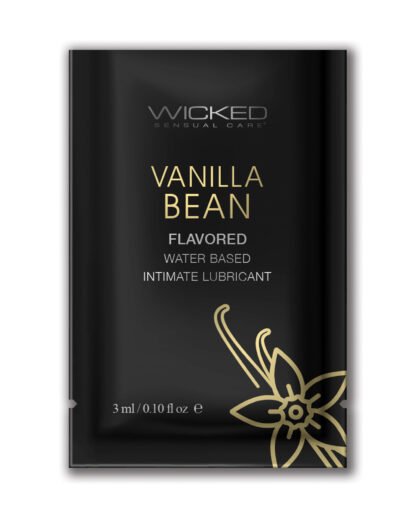 Wicked Sensual Care Water Based Lubricant - .1 oz Vanilla Bean