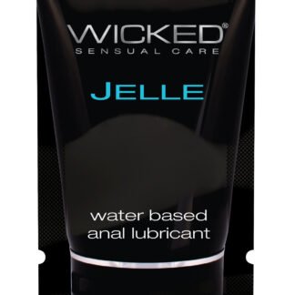 Wicked Sensual Care Jelle Water Based Anal Lubricant - .1 oz Fragrance Free