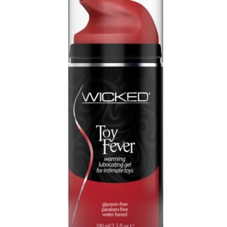 Wicked Sensual Care Toy Fever Water Based Warming Lubricant - 3.3 oz