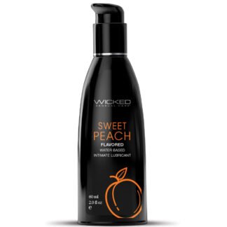 Wicked Sensual Care Water Based Lubricant - 2 oz Sweet Peach