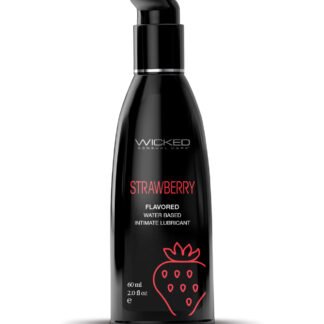 Wicked Sensual Care Water Based Lubricant - 2 oz Strawberry