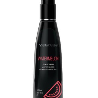 Wicked Sensual Care Aqua Water Based Lubricant - 4 oz Watermelon