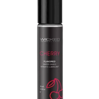 Wicked Sensual Care Aqua Water Based Lubricant - 1 oz Cherry