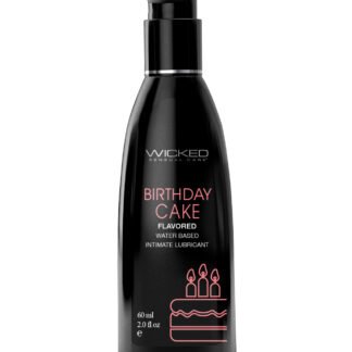 Wicked Sensual Care Water Based Lubricant - 2 oz Birthday Cake