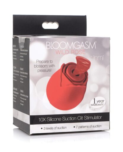 Inmi Bloomgasm Wild Rose 10X Stimulator - Red