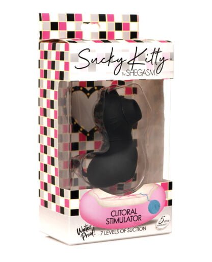 NO ETA Inmi Shegasm Sucky Kitty Clitoral Stimulator - Black