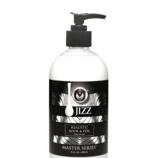 Master Series Unscented Jizz Water Based Body Glide - 16oz