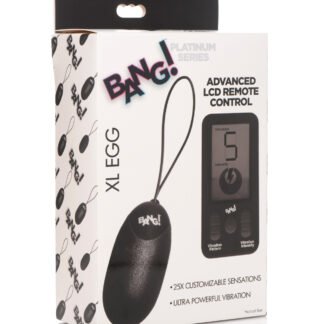 Bang! 25X Vibrating Silicone XL Egg w/Remote