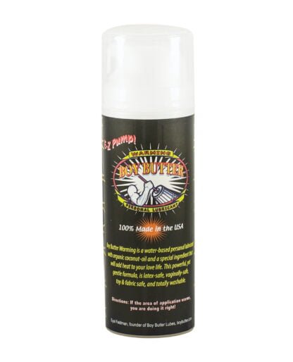 Boy Butter Water Based Warming Lubricant - 5 oz Pump