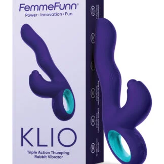 Femme Funn Klio Triple Action Rabbit - Dark Purple