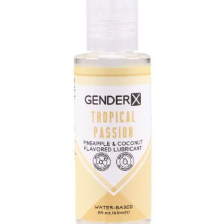 Gender X Flavored Lube - 2 oz Tropical Passion