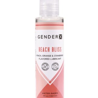 Gender X Flavored Lube - 4 oz Beach Bliss