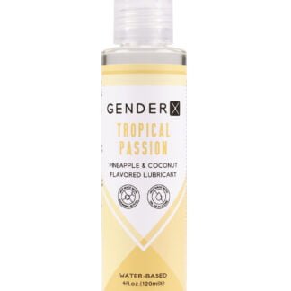 Gender X Flavored Lube - 4 oz Tropical Passion