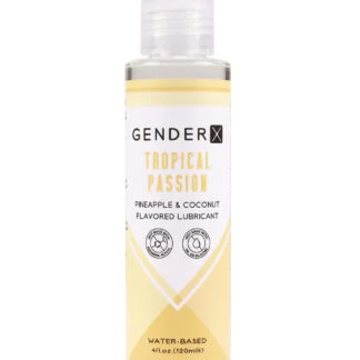 Gender X Flavored Lube - 4 oz Tropical Passion