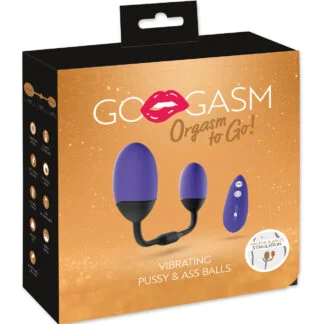 GoGasm Vibrating Pussy & Ass Balls - Purple