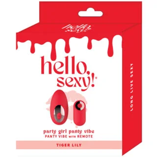 Hello Sexy! Party Girl Panty Vibe - Tiger Lily