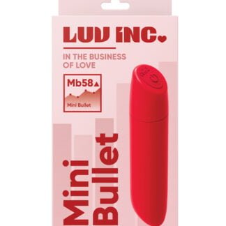 Luv Inc. 4" Mini Bullet - Red