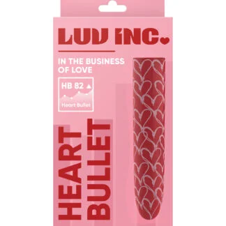 Luv Inc. Graffiti Heart Bullet - Red