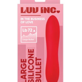 Luv Inc. Large Silicone Bullet - Red