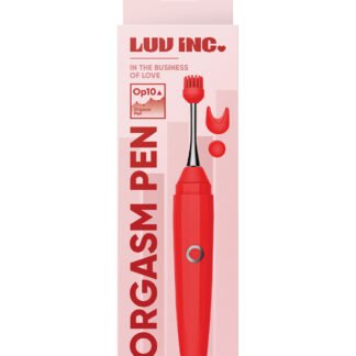 Luv Inc. Orgasm Pen w/Three Attachments - Red