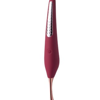 Ms. Honey Pinpoint Clit Vibrator & Nipple Stimulator - Red Wine