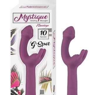 Mystique Vibrating G Spot Massager - Eggplant