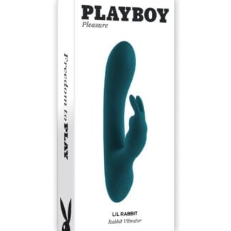 Playboy Pleasure Lil Rabbit Vibrator - Deep Teal