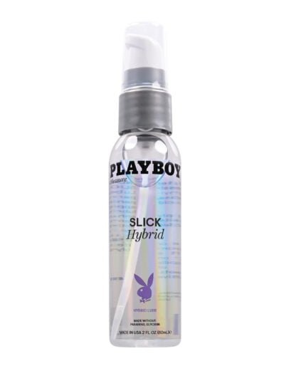 Playboy Pleasure Slick Hybrid Lubricant -  2 oz