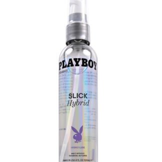 Playboy Pleasure Slick Hybrid Lubricant -  4 oz