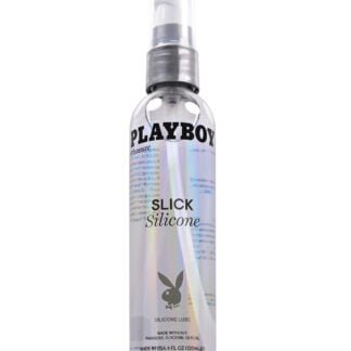 Playboy Pleasure Slick Silicone Lubricant - 4 oz