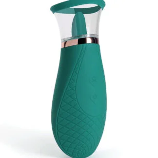 Scioness Sucking and Licking Clitoral Stimulator - Green