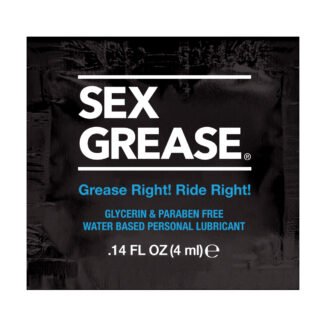 Sex Grease Water Based - 4ml Foil
