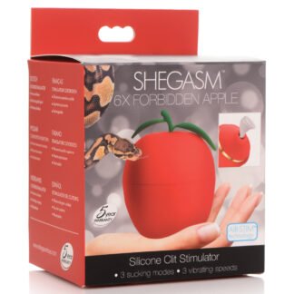 Shegasm 6X Forbidden Apple Silicone Clit Stimulator