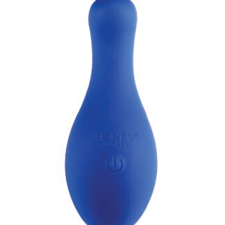 Striker the Bowling Pin Vibrator - Blue