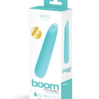VeDO Boom Rechargeable Ultra Powerful Vibe - Turquoise