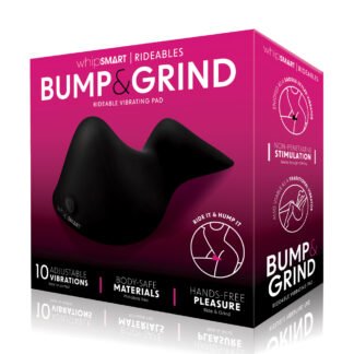 Whipsmart Rideables Bump & Grind Vibrating Pad - Black