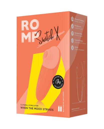 ROMP Switch X Clitoral Vibrator - Orange