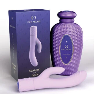 Lola Milani Mystique Rabbit w/Orchid Bottle - Lilac