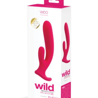 VeDO Wild Rechargeable Dual Vibe - Pink