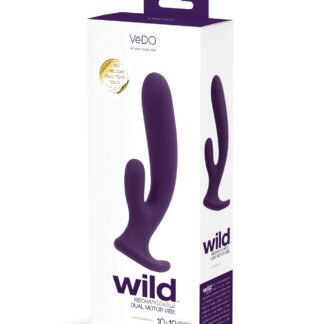 VeDO Wild Rechargeable Dual Vibe - Purple