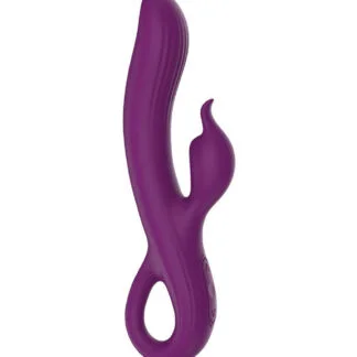 Wild Pop Vibe Lola Rabbit Dual Vibrator - Purple